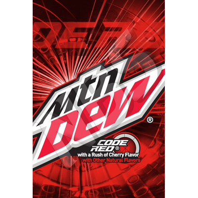 VALVE LABEL NBS64 MOUNTAIN DEW CODE RED 25 PACK - VI01641326 | Beverage Equipment and Parts Distributor - Apex Beverage - IDs - Valve IDs Beverage Equipment and Parts Distributor - Apex Beverage Equipment