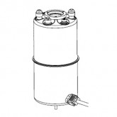 TANK ASSEMBLY FOR SMALL MCCANN CARBONATOR 15-3092