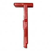 RETAINER CLIP RED COMPACT FOR 1/4" FITTINGS