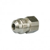 3/8 MALE FLARE TO 1/4 FEMALE FLARE ADAPTER SS