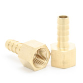 1/4 BARB X 1/4 FPT BRASS ADAPTER