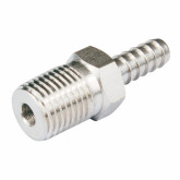 1/4 NPT TO 1/4 BARB ADAPTER SS