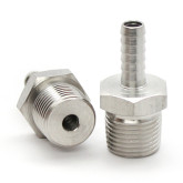 1/2 NPT TO 3/8 BARB ADAPTER SS