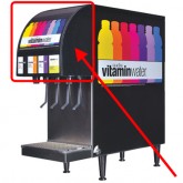 MERCHANDISER VITAMIN WATER ASSEMBLY FOR CED500