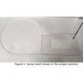 SUMP INSERT FOR ICE-O-MATIC 48" CIM ICE MAKER