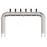 ARCADIA BEER TOWER 6 FAUCET GLYCOL COOLED AC191-6W