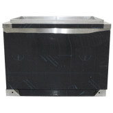 SCRATCH / DENT ICE CHEST 1522 FREE STANDING 8 CIRCUIT POST-MIX COLD PLATE WITH KNOCK-DOWN LEG STAND 60 LBS ICE CAPACITY