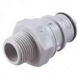 3/8 NPT COUPLING INSERT WITH SHUT-OFF