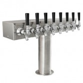 BEER T-TOWER HEAVY DUTY 8 FAUCET AIR COOLED TTB8SS