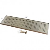 DRIP TRAY 30" X 8" X 3/4" COUNTER MOUNT DTW30SS