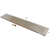 DRIP TRAY 50" X 8" X 3/4" COUNTER MOUNT DTW50SS