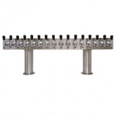 BEER PASS THRU TOWER 16 FAUCET GLYCOL READY PTB16SSG