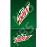 VALVE LABEL NBS67 LEV MOUNTAIN DEW 25 PACK