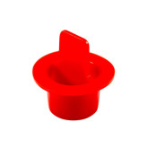 CPT-5 PULL PLUG RED TAPERED PLUG