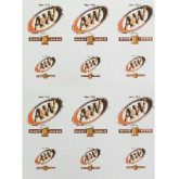D37/38-AWR DECAL A&W ROOT BEER LEV 6/SHEET