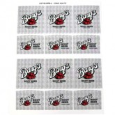 D37/38-BRB-2 DECAL BARQ'S ROOT BEER LEV 6/SHEET