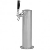 BEER TOWER 3" CYLINDER 1 FAUCET AIR COOLED D4743ST