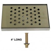 DRIP TRAY 8" X 5-1/4" X 3/4" COUNTER MOUNT DT8SS