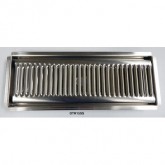RECESSED DRIP TRAY 15"W WITH DRAIN DTR15SS