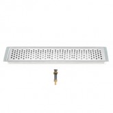RECESSED DRIP TRAY 24"W WITH DRAIN DTR24SS