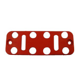 BUTTON PLATE 10 BUTTON RED