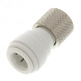 FEMALE CONNECTOR 3/8 JOHN GUEST X 3/8 FEMALE COMPRESSION THREADS