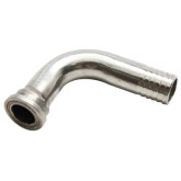 1/2 STEM ELBOW FOR BEER NUT SS