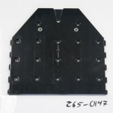 BASE MOUNTING 10 BUTTONS BLACK
