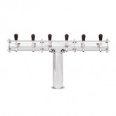 BEER TERRA TOWER 6 FAUCET GLYCOL COOLED TR263-6
